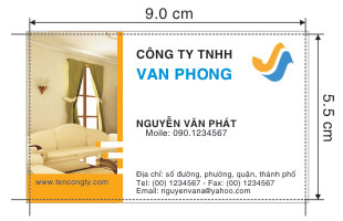 In danh thiep name card nhanh