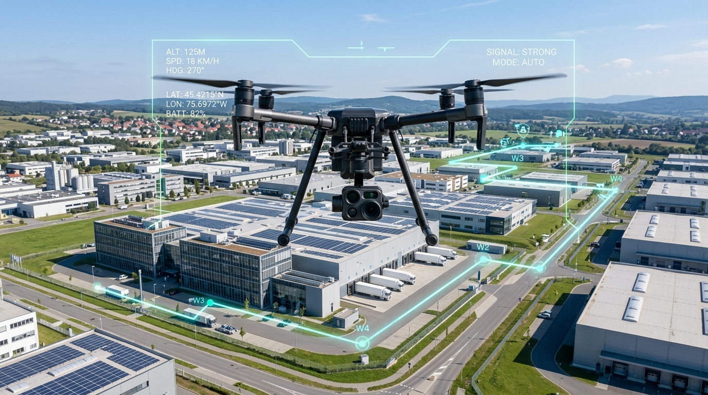 Giải pháp Drone Autopilot vận hành tự động cho công nghiệp & an ninh